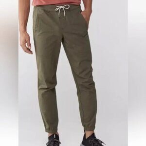 NEW NWOT! VUORI MEN'S RIPSTOP TRAVELER JOGGER PANTS elastic waist sz S